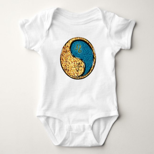 Leo & Water Rat Baby Bodysuit (Front)