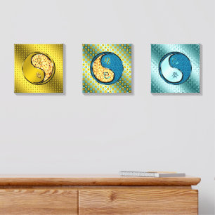 Leo & Water Snake Canvas Photo Tile