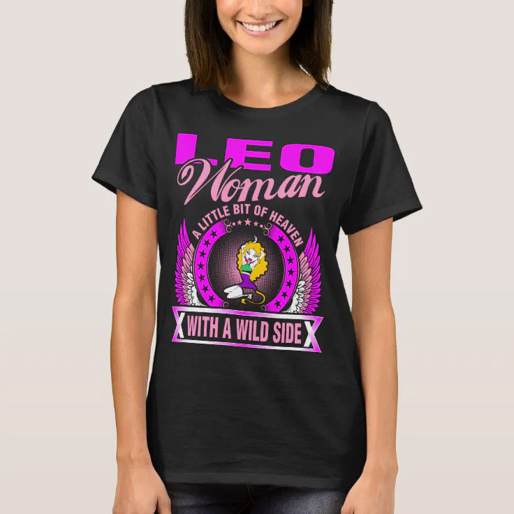Leo woman t shirt Clearance