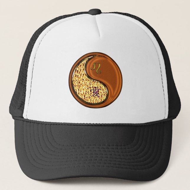Leo & Wood Boar Trucker Hat (Front)