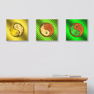 Leo & Wood Goat Canvas Photo Tile