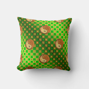 Leo & Wood Goat Throw Pillow