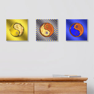 Leo & Wood Ox Canvas Photo Tile
