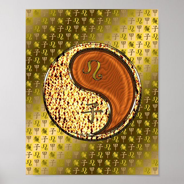 Leo & Wood Rat Poster (Front)