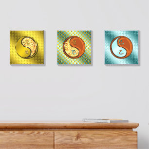 Leo & Wood Snake Canvas Photo Tile