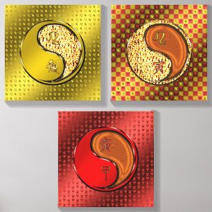 Leo & Wood Tiger Canvas Photo Tile