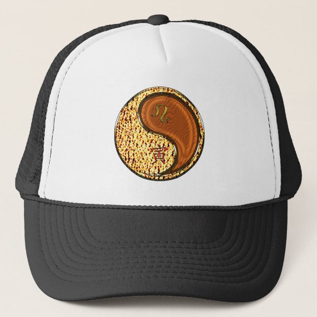 Leo & Wood Tiger Trucker Hat (Front)
