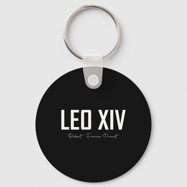 Leo Xiv  Keychain (Front)