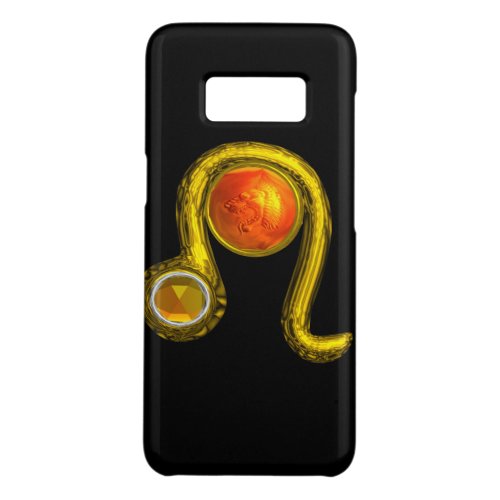 LEO  Yellow Topaz and Gold Case_Mate Samsung Galaxy S8 Case