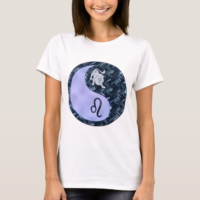 Leo Yin Yang T-Shirt (Front)