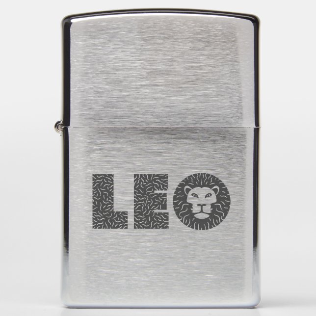 Leo Zippo Lighter (Front)