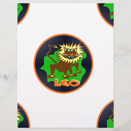 leo zodiac (Front)