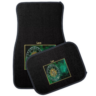 Leo Zodiac Astrology design Car Mat