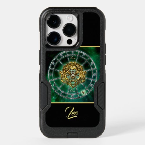 Leo Zodiac Astrology design OtterBox iPhone 14 Pro Case
