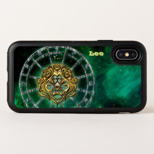 Leo Zodiac Astrology design OtterBox Symmetry iPhone X Case