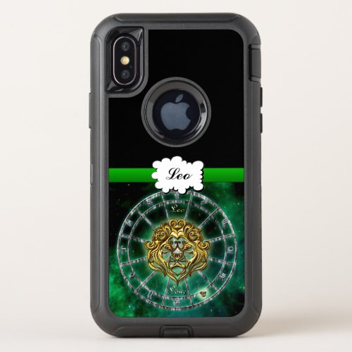 Leo Zodiac Astrology design OtterBox Defender iPhone X Case