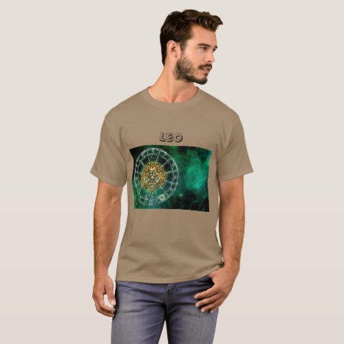 Leo Zodiac Astrology design T_Shirt