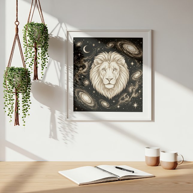 Leo Zodiac Celestial Astrology Poster (Creator Uploaded)