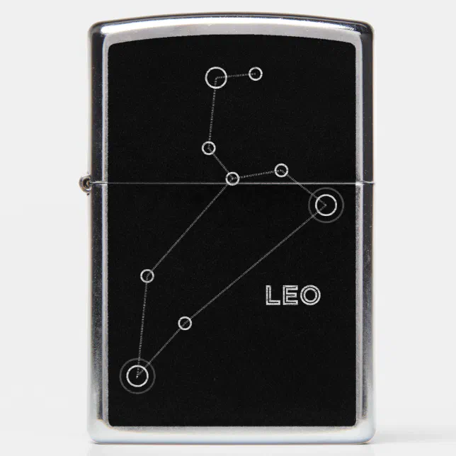 Leo Zodiac Constellation Zippo Lighter Zazzle