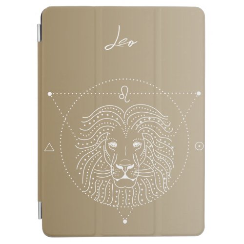 Leo zodiac horoscope star sign gradient iPad air cover