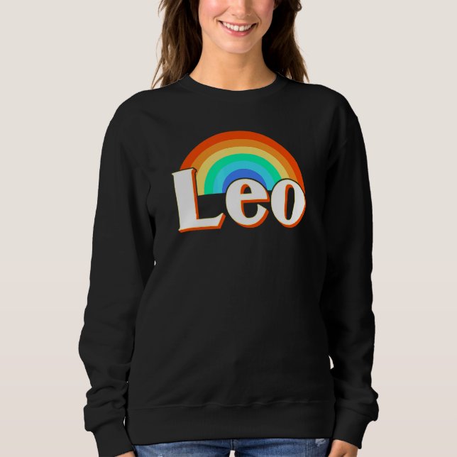 Leo Zodiac Sign 4 Sweatshirt (Front)