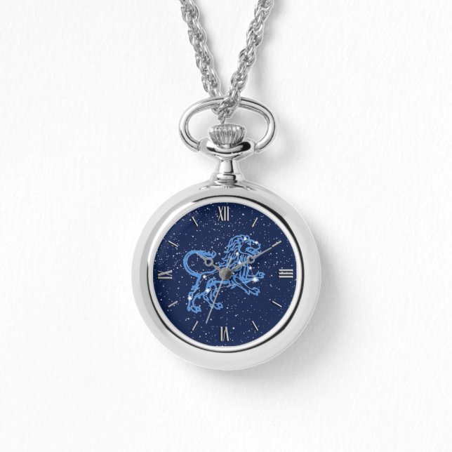 Leo Zodiac Sign and Constellation Watch (Front)