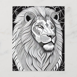 Leo Zodiac Sign - Astrological Lion Flyer