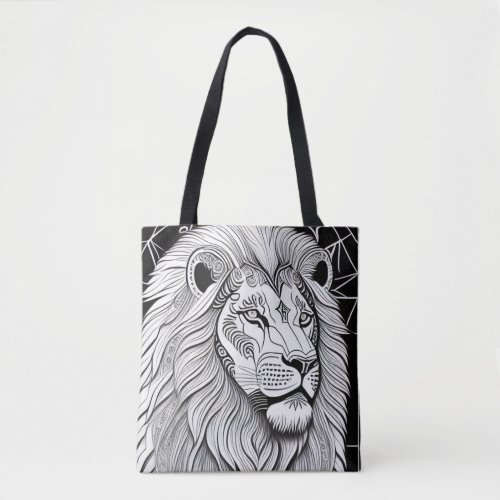 Leo Zodiac Sign _ Astrological Lion Tote Bag