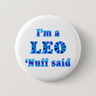 Leo Zodiac Sign Button