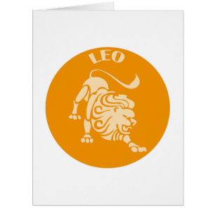 Leo, Zodiac Sign, Horoscope, Astrology Cards
