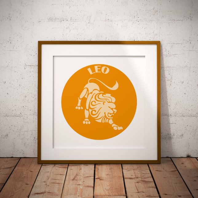 Leo, Zodiac Sign, Horoscope, Astrology Poster (Creator Uploaded)