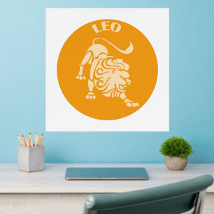 Leo, Zodiac Sign, Horoscope, Astrology Wall Decal