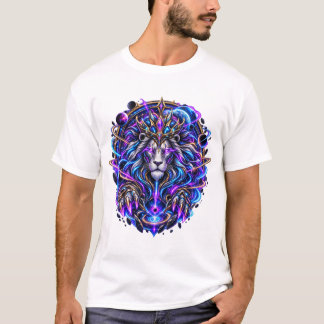 Leo Zodiac Sign Lion Celestial Astrology T-Shirt