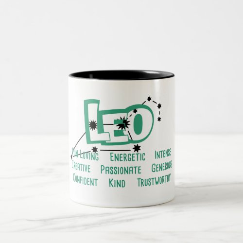 Leo Zodiac Sign Traits Mug