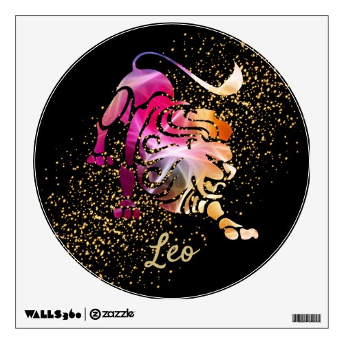 Leo _ Zodiac Sign Wall Decal