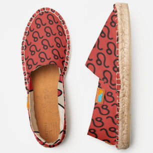 Leo Zodiac Symbol Standard by Kenneth Yoncich Espadrilles