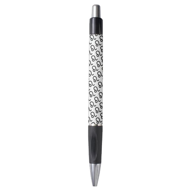 Leo Zodiac Symbol Standard by Kenneth Yoncich Pen (Front Vertical)