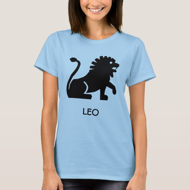 Leo Zodiac T-Shirt (Front)