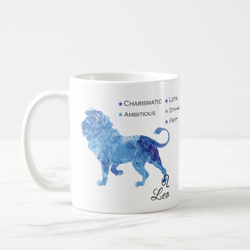 Leo Zodiac Traits Mug