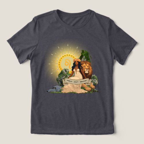 Leo Zodiac Traits T_Shirt Tri_Blend Shirt