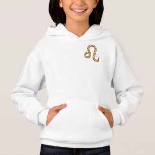 Leo Zodiac - Tribal Gold Hoodie