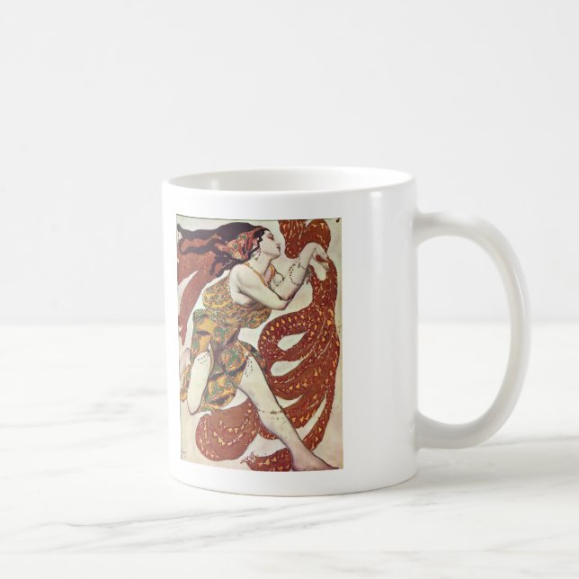 Leon Bakst-Costume design for a bacchante Coffee Mug (Right)