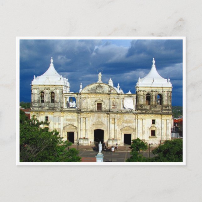 león cathedral postcard (Front)