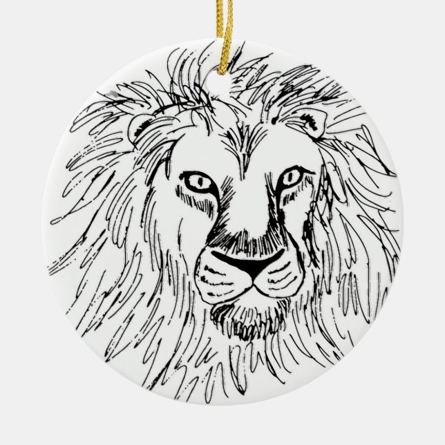 LEON CERAMIC ORNAMENT (Front)
