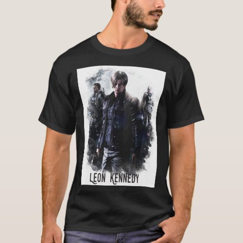 Leon S Kennedy   T_Shirt