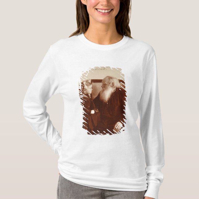 Leon Tolstoy with his granddaughter, Tatiana T-Shirt (Front)