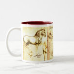 Leonado Da Vinci Drawings 3 Two-tone Coffee Mug at Zazzle
