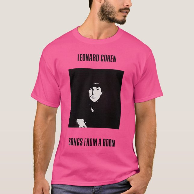 Leonard Cohen Aesthetic Art For Fans T-Shirt (Front)