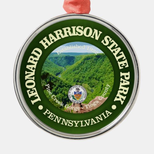 Leonard Harrison SP Metal Ornament