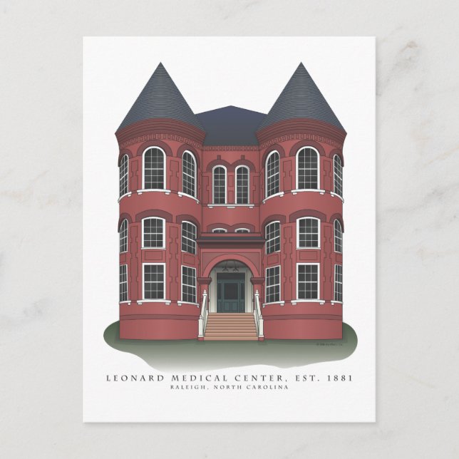 Leonard Medical Center Postcards (Front)